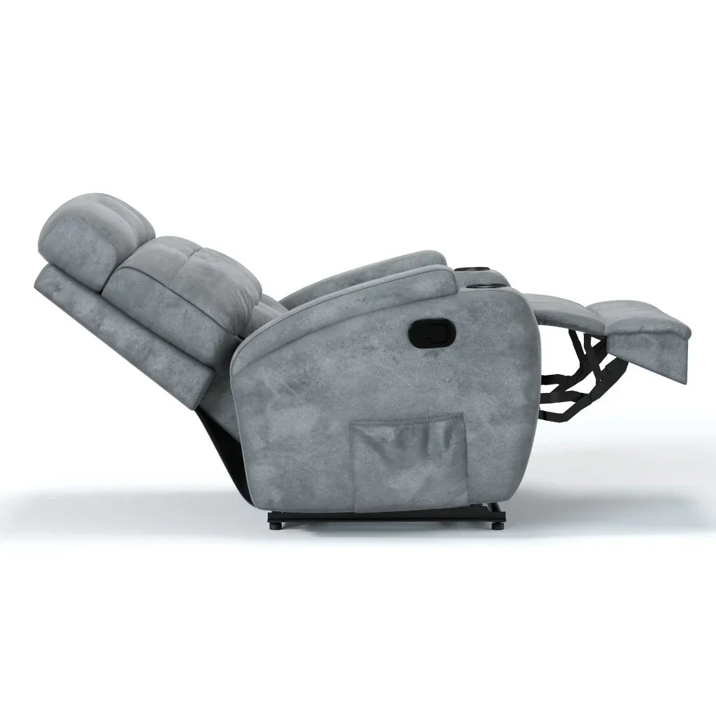 Poltrona Reclinável Damie Manual Fixa com Gatilho