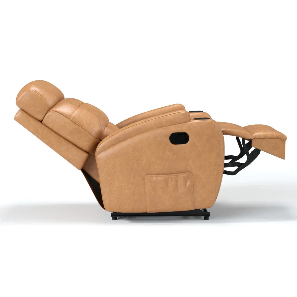 Poltrona Reclinável Damie Manual Fixa com Gatilho