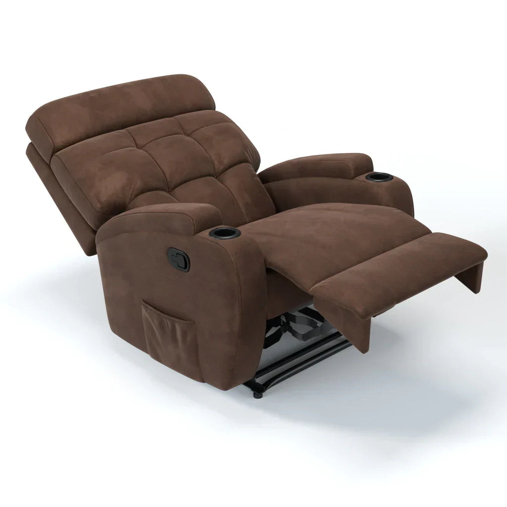 Poltrona Reclinável Damie Manual Fixa com Gatilho