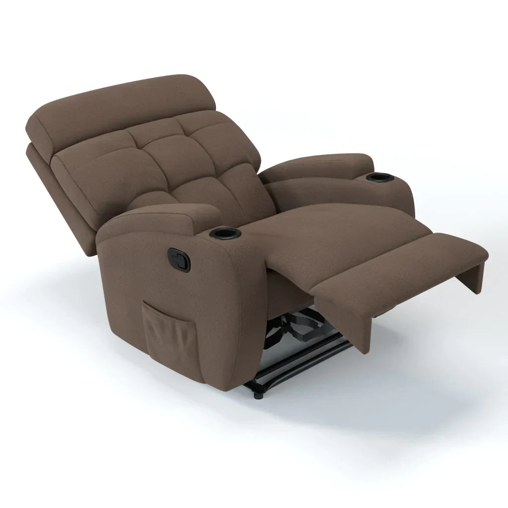 Poltrona Reclinável Damie Manual Fixa com Gatilho