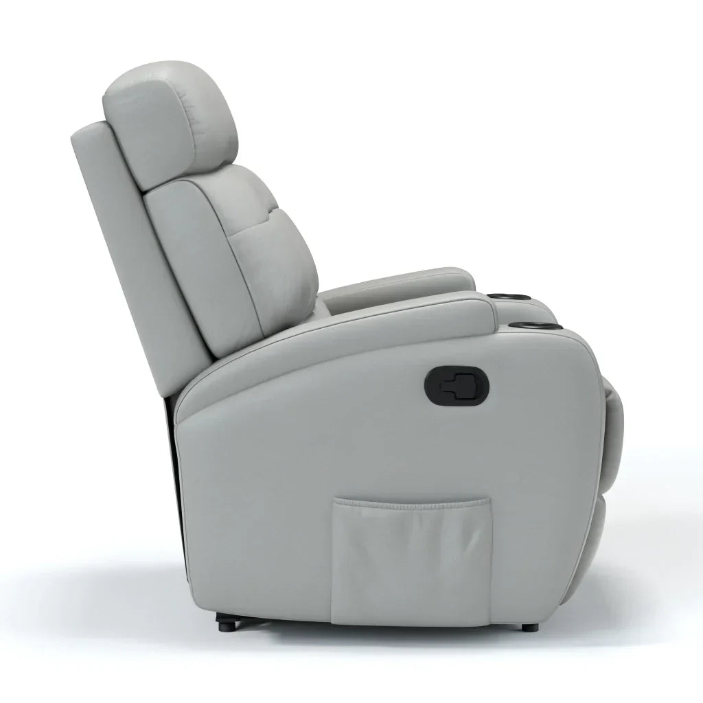 Poltrona Reclinável Damie Manual Fixa com Gatilho