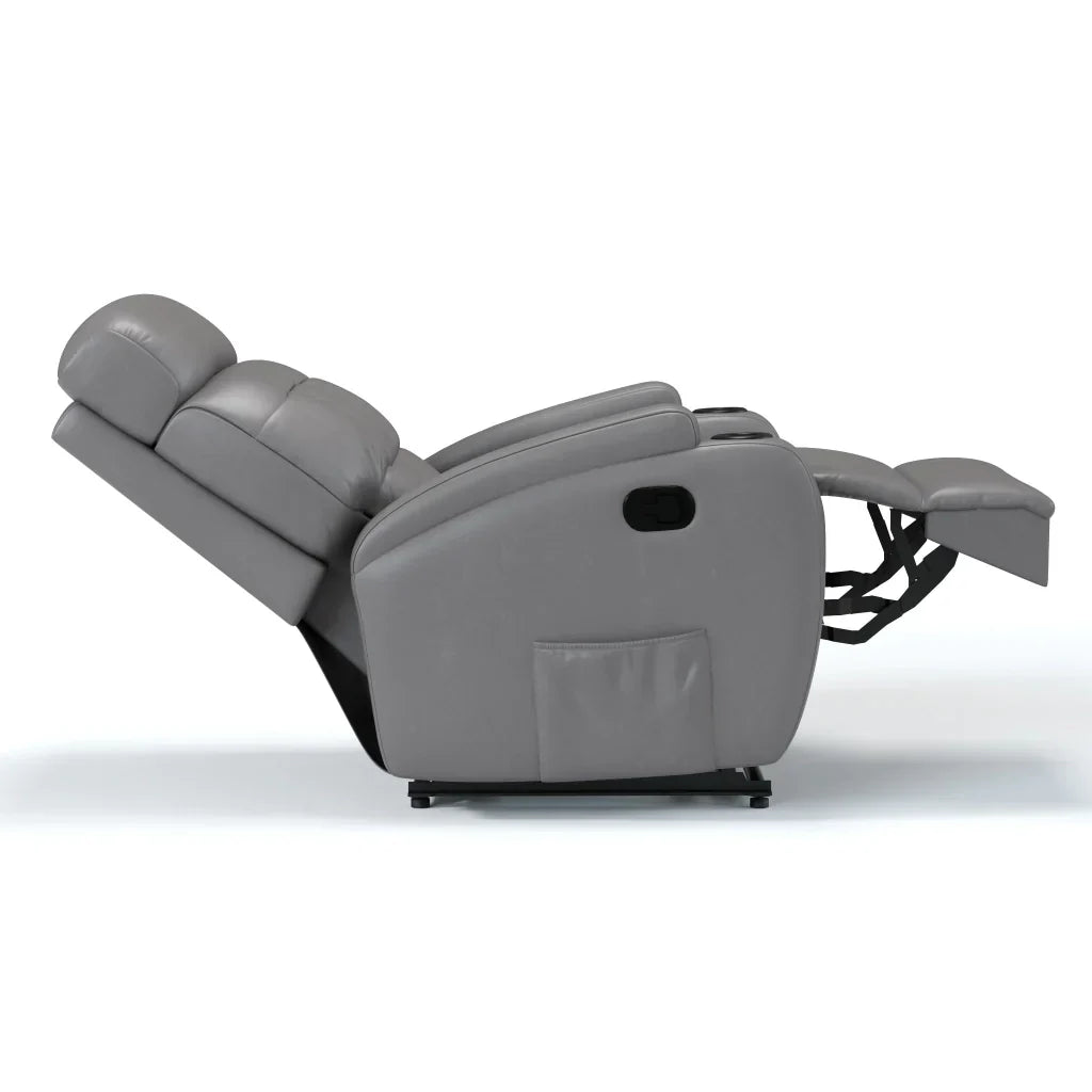 Poltrona Reclinável Damie Manual Fixa com Gatilho