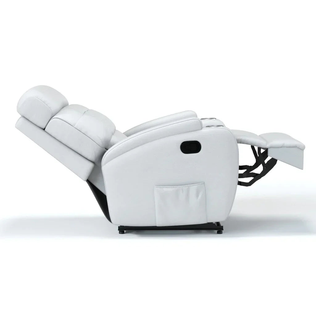 Poltrona Reclinável Damie Manual Fixa com Gatilho