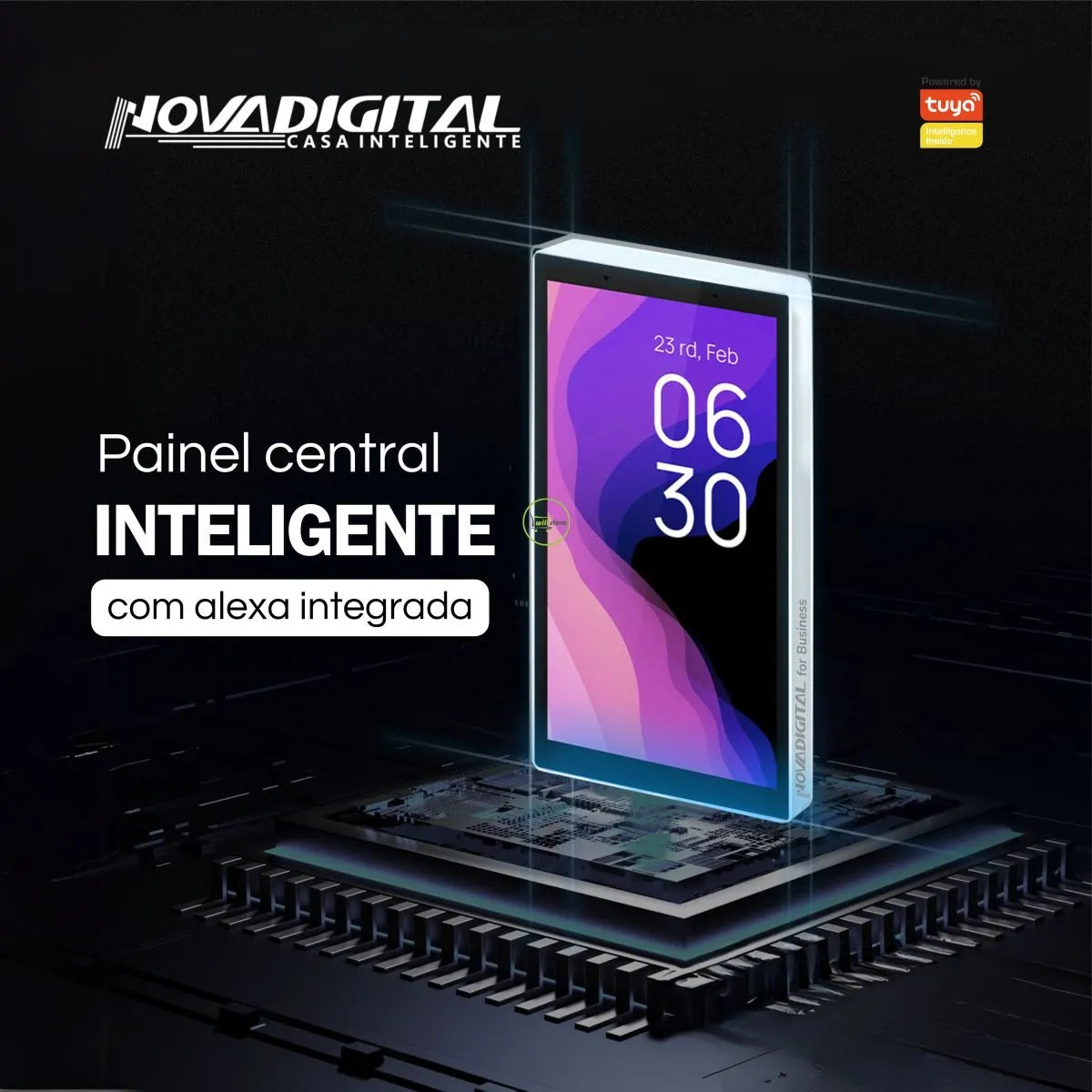 Interruptor Painel Inteligente 4x2 Nova Digital Bivolt