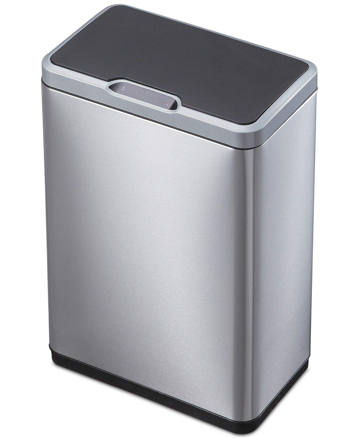 Lixeira Automática 50 Litros Inox Com Sensor
