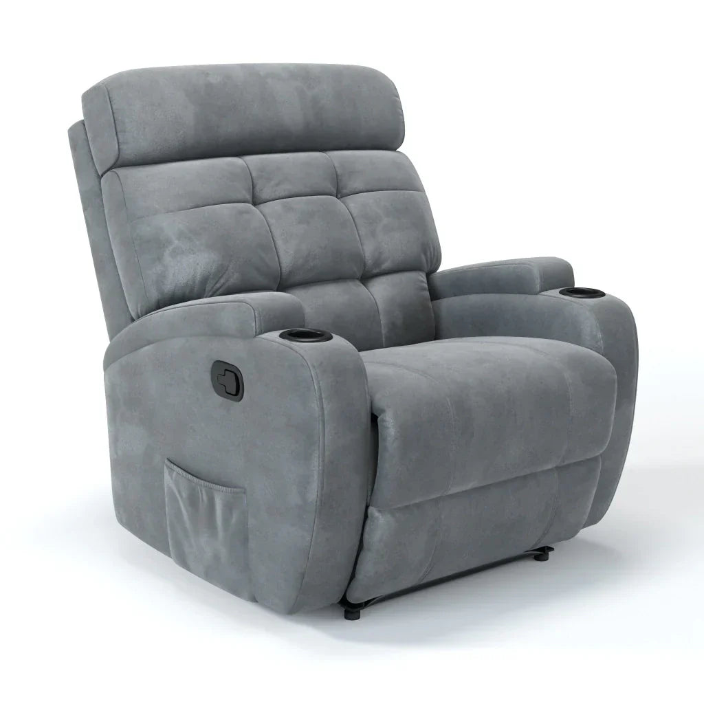 Poltrona Reclinável Damie Manual Fixa com Gatilho