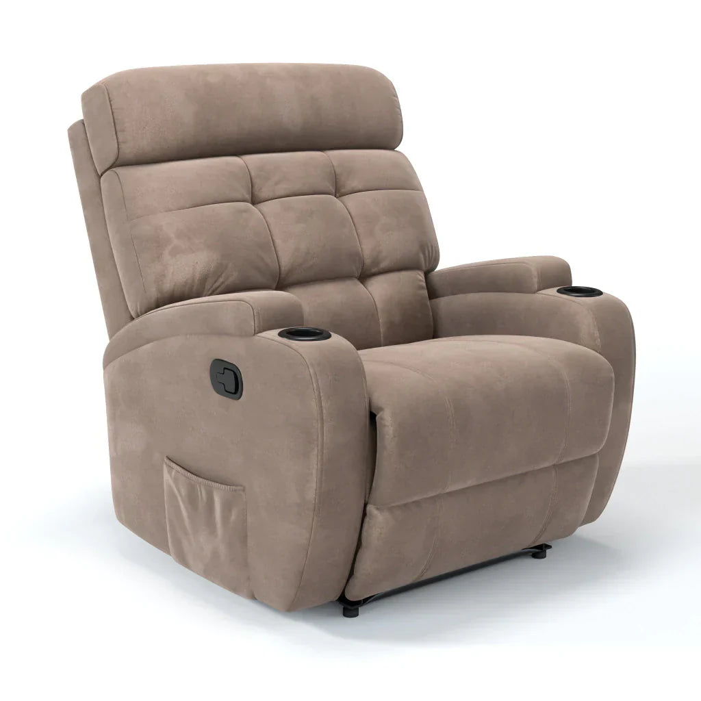 Poltrona Reclinável Damie Manual Fixa com Gatilho