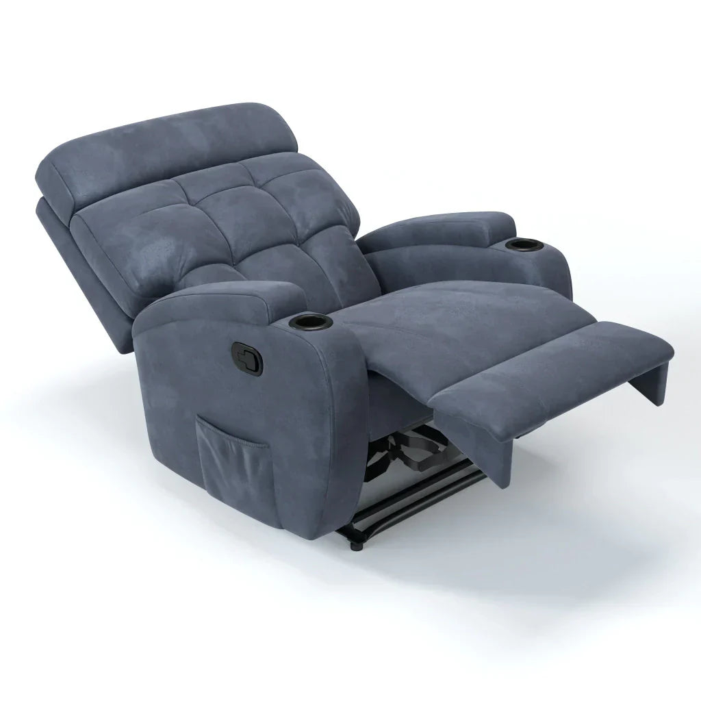 Poltrona Reclinável Damie Manual Fixa com Gatilho