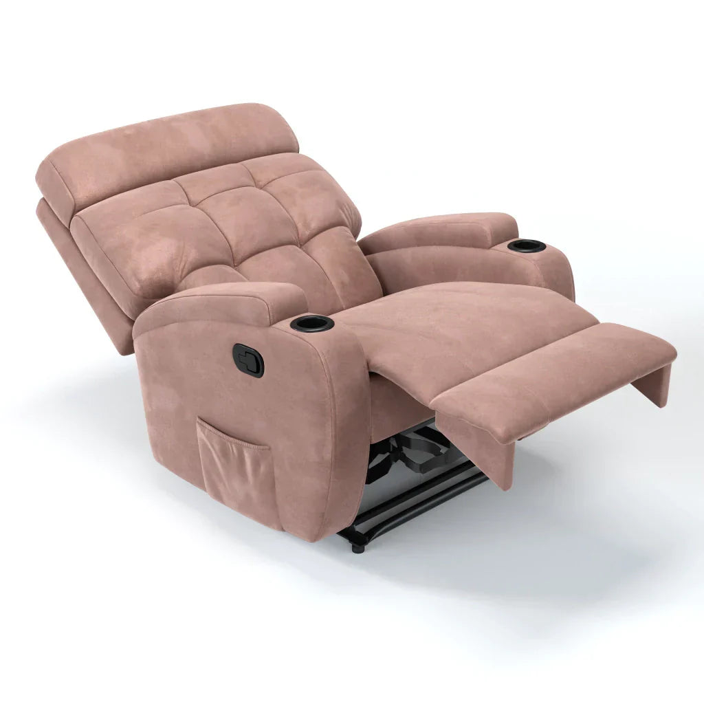 Poltrona Reclinável Damie Manual Fixa com Gatilho