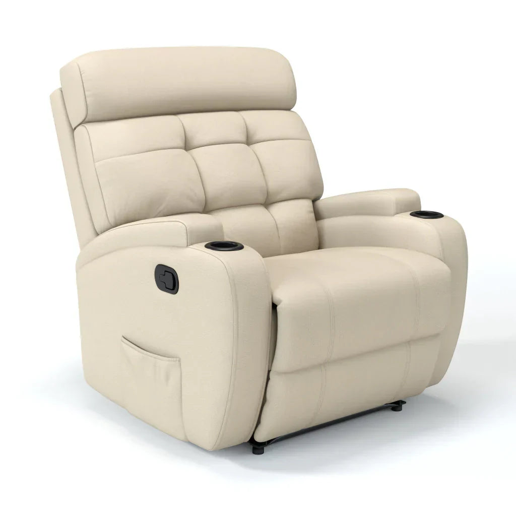 Poltrona Reclinável Damie Manual Fixa com Gatilho