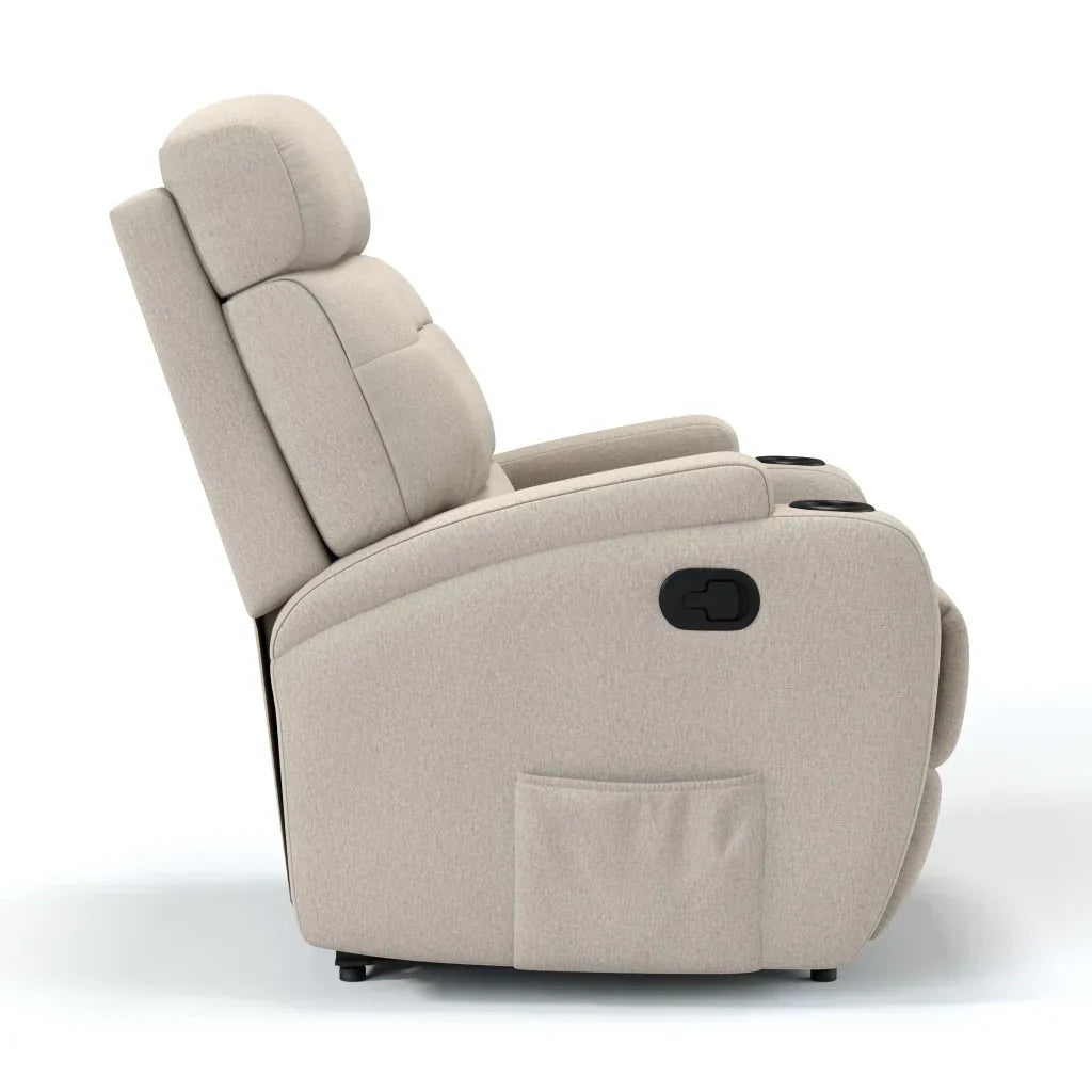 Poltrona Reclinável Damie Manual Fixa com Gatilho