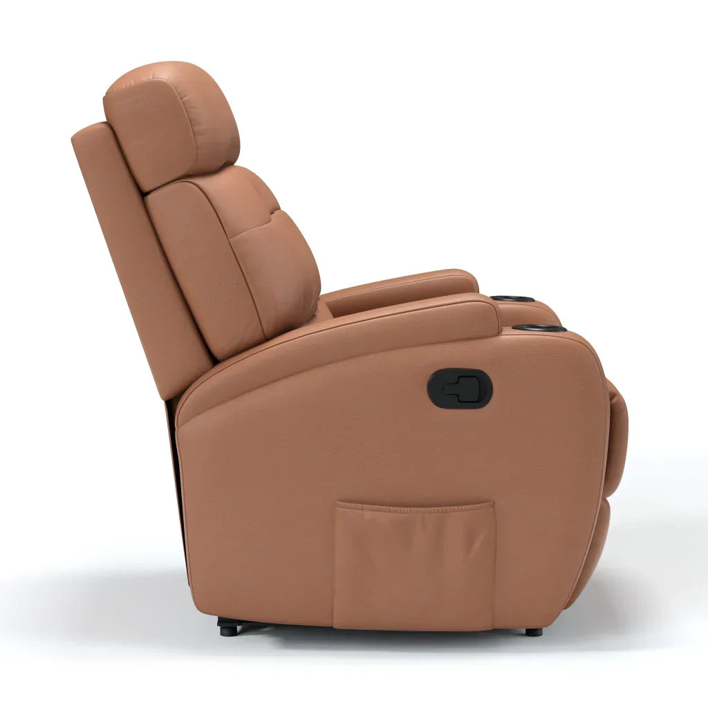 Poltrona Reclinável Damie Manual Fixa com Gatilho