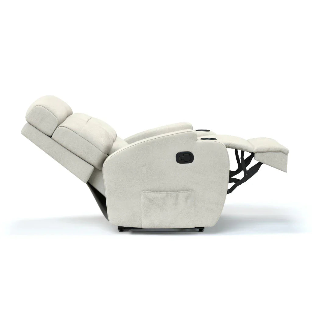 Poltrona Reclinável Damie Manual Fixa com Gatilho