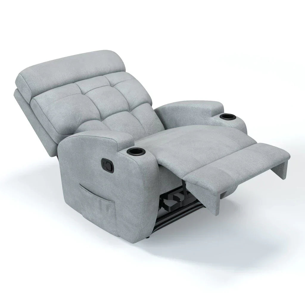 Poltrona Reclinável Damie Manual Fixa com Gatilho