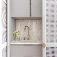 Torneira Monocomando Gourmet de Cozinha Inox