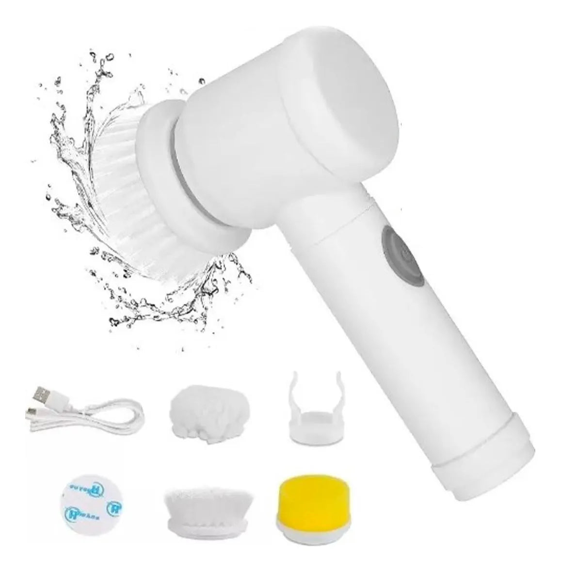 Escova Elétrica Para Limpeza De Pia E Banheiro